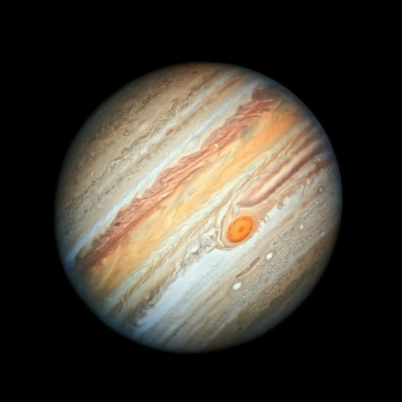 Photo of Jupiter. Credit to NASA, ESA, A. Simon, and M.H. Wong